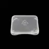 Mini Caja Blanca Transparente para Tarjeta SD Individual Caja de Protección de Plástico PP Caja para Tarjetas de Memoria Portatarjetas Caja de Almacenamiento 1166