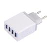 Cargador LED luminoso de 4 puertos para teléfono móvil Cargador 4USB cabezal de carga para teléfono móvil cargador de viaje entrega transfronteriza