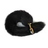 Tapón Anal Cola de Zorro Sexy Cola Anus Anus Flor de Crisantemo Juguete Coqueto Femenino Cola de Perro Tapón Anal Femenino
