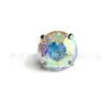 Pendientes de Zirconia Cortada en Estrella de Titanio F136, Tachuelas Cocleares, Tachuelas para Labio de Aleación de Titanio G23 con Rosca Interna, Joyería para Piercings, Tachuelas para Cartílago de la Oreja