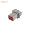 Conector à prova d'água De Chi DT04 de 2/3/4/6/8/12 pinos conector terminal macho e fêmea plug de chicote