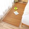Alfombra de Ratán para Cama de Verano Alfombrilla de Mesita de Noche Alfombra Sencilla para Mesa de Café de Sala de Estar Alfombrilla Fresca Estilo Verano Alfombra Antideslizante para Dormitorio Nuevo Modelo 2026