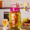 Frasco de vino de vidrio envío 30 kg 40 kg burbuja gruesa botella de vino grifo recipiente de vino sin plomo barril de vino frasco de vino
