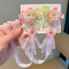 Accesorios para el Cabello Hanfu Estilo Antiguo Pasador de Borla Pasador de Borla Estilo Chino Accesorios Pasador para el Cabello Infantil Cinta de Flor