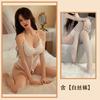 Chao Mu Novo Pijama Sexy Feminino Renda Sem Alça Laço Macacão Estilo Francês Puro Quente Quente Traje
