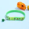1.0 Collar para Mascota Exportación Colorido Parche de Dibujos Animados Fabricante de Collar con Campana para Perro y Gato Venta al por Mayor al Contado