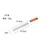Espátula de acero inoxidable de 6 pulgadas 8 pulgadas 10 pulgadas para besos rectos Qu kiss, raspador de horneado para mezclar pastel de crema, herramienta para decorar desmoldar