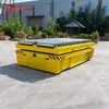 Mesa de tambor de acoplamento de linha de produção carro com roda de borracha elétrica controle remoto sem fio mesa de carro plano elétrico trilho de elevação carro plano sem trilho no chão