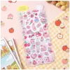 Shinele Conejo 3D Shiba Inu Hada Rosa Unicornio Dulces Tridimensionales Pegatinas Pegatinas de Recompensa Hechas a Mano para Niños Decoración