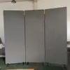 Tela divisória de fibra de poliéster com logotipo de comércio exterior painel de tela divisória de escritório absorção de som cor divisória móvel