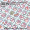 6mm Color Caramelo Flash Shiyue Cara Fondo Puntiagudo Diamante Joyería para Uñas Arte de Uñas Popular Súper Flash Usable Diamante al Por Mayor