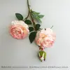 Simulação de flor de peônia estrangeira flor de seda flor artificial interna buquê seco arranjo de flores para mesa de jantar ornamentos florais decorativos para sala de estar ins