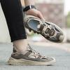Sandalias Nuevas de Verano para Hombre Cómodas Zapatos de Punta Exterior Ligeros Simples Casuales Deportivos para Exterior Zapatos con Agujeros Huecos