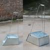 Recogedor de Hierro Engrosado, de una Sola Pieza, para Uso en Exteriores en Fábricas, Talleres, Saneamiento y Patios, Recogedor de Hierro Especializado, Recogedor, Fabricante de Pala para Basura
