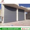 Fábrica de Puertas Enrollables Gris Arena Puerta Enrollable de Aleación de Aluminio de Doble Capa Tienda Fabricante Foshan Puerta Enrollable Eléctrica
