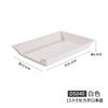 Plato de incienso de melamina sesgado plato de plástico comercial para barbacoa plato dedicado para tienda de olla caliente plato rectangular para autoservicio plato para freidora