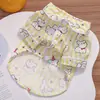 Ropa de Vientre de Algodón para Mascotas en Primavera y Verano, Ropa con Aire Acondicionado para Perros y Gatos, Ropa de Cuatro Patas para Exteriores Antiderrames, Suministros para Bichón