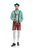 Novo traje de cerveja alemão da Amazon suspensórios traje de cerveja traje de Munique Oktoberfest suspensórios de bar