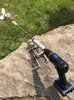Hélice Motor Fuera de Borda Batería de Litio Portátil Hélice Bote Inflable Bote de Goma Motor Fuera de Borda de Plástico Taladro Eléctrico Remo