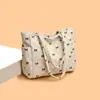 Estilo Preguiçoso Bolsa de Grande Capacidade Nova Bolsa Feminina Estilo Coreano Transfronteiriça Bolsa de Ombro Literária Harajuku Bolsa Tote para Aula de Estudante para Mulheres