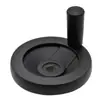 Roda de Mão de Raios Duplos em Liga de Alumínio Modelo Ham12/15/18-D60/80/100/140/160/200 Yiheda