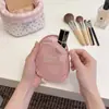 67158 Bolsa de Cosméticos Simples com Estrutura de Rede Portátil Pequena Bolsa de Armazenamento para Batom Maquiagem Cabo de Dados Organizador de Miudezas