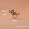 Venta caliente tridimensional Zodiac latón Zodiac colgante llavero latón llavero de coche de latón productos con colgante de cobre