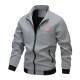Novos Tops Masculinos de Outono 2024 Gola Alta Casual Roupa de Pai Tops Versáteis para Homens de Negócios de Meia-Idade e Idosos