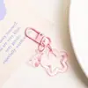 Colgante Creativo Colorido Transparente Oso Pequeño Estrella DIY Llavero Lindo Accesorios para Bolsos de Mujer Funda de Auriculares Encanto
