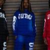 AliExpress comercio exterior Europa y Estados Unidos retro hacer viejo estilo sudadera personalidad estampado de letras suéter para hombre y mujer pantalones al por mayor
