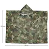 Impermeable de Emergencia para Exteriores Supervivencia Camping de Emergencia Equipo de Aislamiento Térmico para Exteriores Impermeable de Supervivencia Camuflado