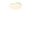 Luz Principal para Sala de Estar Estilo Creme de Madeira Natural 2025 Novo Modelo Forma de Nuvem Luz de Teto Full-Spectrum Protetora para os Olhos Luminárias Zhongshan para Toda a Casa