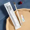 Artículos de tocador especiales para hotel habitación de huésped hotel cepillo de dientes desechable casa de huéspedes hospitalidad al por mayor juego de pelo suave