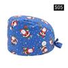 Gorro quirúrgico estampado algodón puro unisex gorro calabaza gorro esmerilado gorra para la punta del pie tema navideño venta directa de fábrica envío gratis