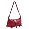 Bolsas da Moda Deste Ano para Mulheres 2026 Nova Moda Elegante Texturizada Ombro Axila Bolsa Outono Elegante Transversal