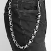 Nuevos Accesorios Europeos y Americanos Cadena de Pantalón de Calavera de Aleación Cadena de Cintura de Tendencia Hip-Hop Punk de Gama Alta Cadena Colgante para Jeans