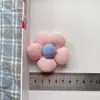 Flor de cinco pétalos de tela accesorios de flor pequeña hechos a mano relleno de algodón pasador broche accesorios decoración de ropa bolsa zapatos y calcetines