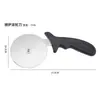Venta al por mayor de fábrica Cuchillo para Pizza de Rodillo de Acero Inoxidable Herramienta para Hornear Cortar Cuchillo para Pizza de Acero Inoxidable para el Hogar