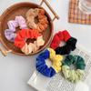 Serie Princesa del Castillo ~ Combinación de Colores Dulce y Linda Anillo para el Cabello de Terciopelo Rojo Cibernético Cuerda para el Cabello de Otoño e Invierno Accesorios para el Cabello