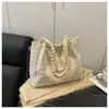 Bolsa Casual de Alta Qualidade Grande Capacidade Nicho 2025 Nova Bolsinha de Ombro Versátil Bolsa Tote para o Dia a Dia Ombro Único Saco Grande