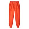 Comercio Transfronterizo 2024 AliExpress Nuevos Pantalones Casuales para Hombre Forrados de Felpa Engrosados Cálidos Color Sólido Talla Grande Pantalones de Chándal