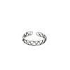 Anillo tailandés retro antiguo para mujer, anillo de cuerda, anillo de cola abierta, suministro de fabricantes, venta directa al por mayor