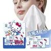Toalla Grande Comprimida Desechable Auténtica Sanrio Azul K (1 Pieza) Toalla Gruesa Extra para Viaje
