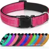 Coleira com Linha Refletora Suprimentos para Animais de Estimação Coleira para Cachorro Coleira para Animal de Estimação Coleira para Cães de Porte Pequeno e Médio Coleira Gola