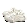 Otoño 2026 Nuevos Zapatos de Entrenamiento Alemanes para Mujer Zapatillas Casuales Planas Versátiles Transpirables de Bloques de Color Blancos Ligeros y Modernos