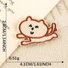 Parches Adhesivos Bordados de Animales Originales Moda DIY Accesorios Decorativos para Ropa Parches de Tela Wappen Coreanos
