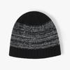 Gorro de Punto Unisex Versátil de Nuevo Estilo con Forro Polar, Protección para Orejas, Sin Visera, Bloques de Color, para Circunferencia de Cabeza Grande, para Uso al Aire Libre