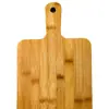 Tábua de Corte de Madeira para Cozinha para Comida Cozida, Pizza, Queijo e Sobremesas, com Alça, Adequada para Frutas e Vegetais