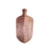 Bandeja de madera maciza para taza de té de madera maciza para el hogar, plato de madera de acacia, plato para aperitivos, plato de dim sum, plato japonés de madera maciza personalizado