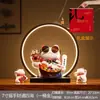 Adornos de gato de la suerte sacuden la mano anillo de lámpara LED tienda de gatos ricos el negocio está en auge regalo sala de estar inauguración gato
